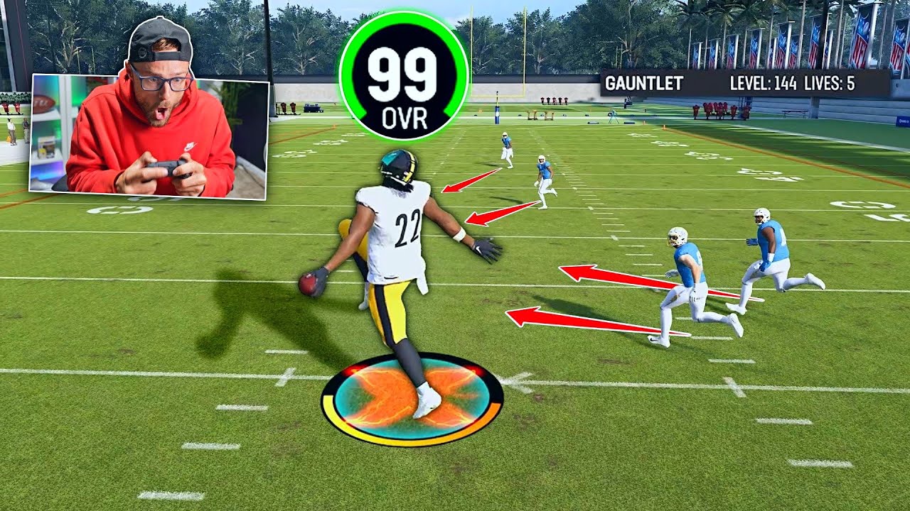 99 Overall 7 Foot 400 Lb GIANT PLAYERS GAUNTLET CHALLENGE!! Madden 23