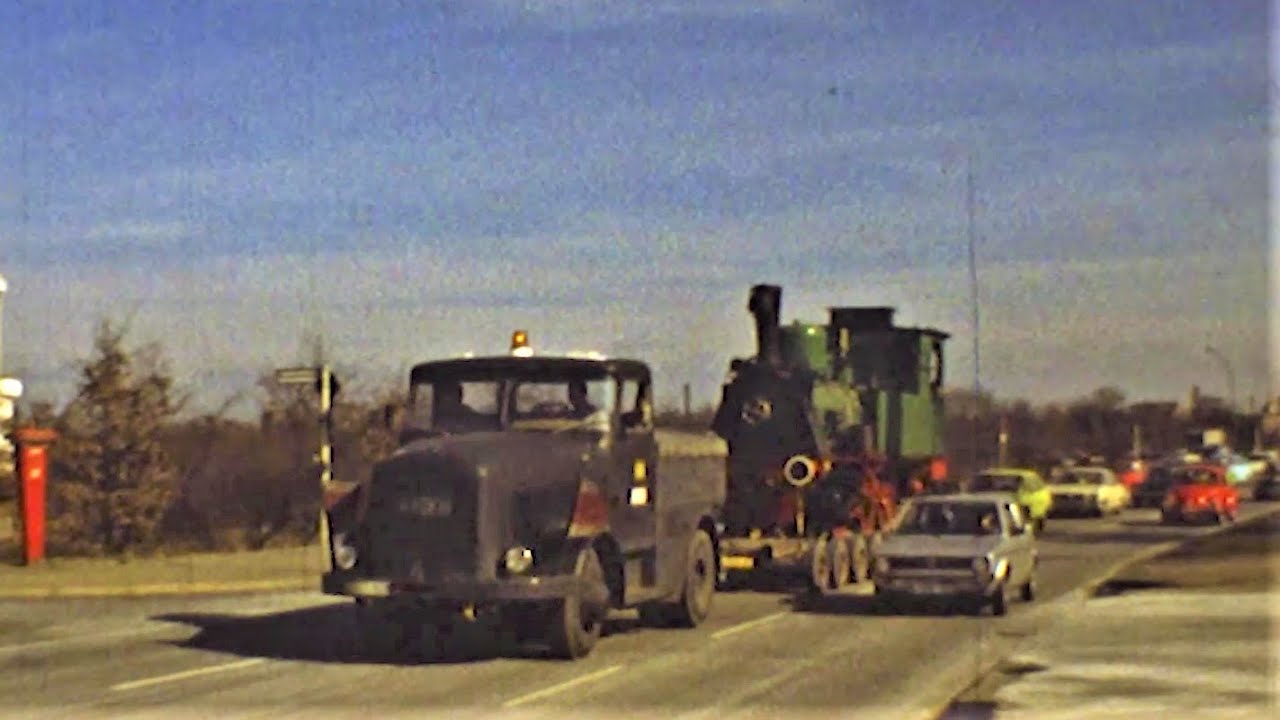 12 of 24 | Absolut historische Filmszenen - Mit dem KAELBLE und Dampflok durch West-Berlin