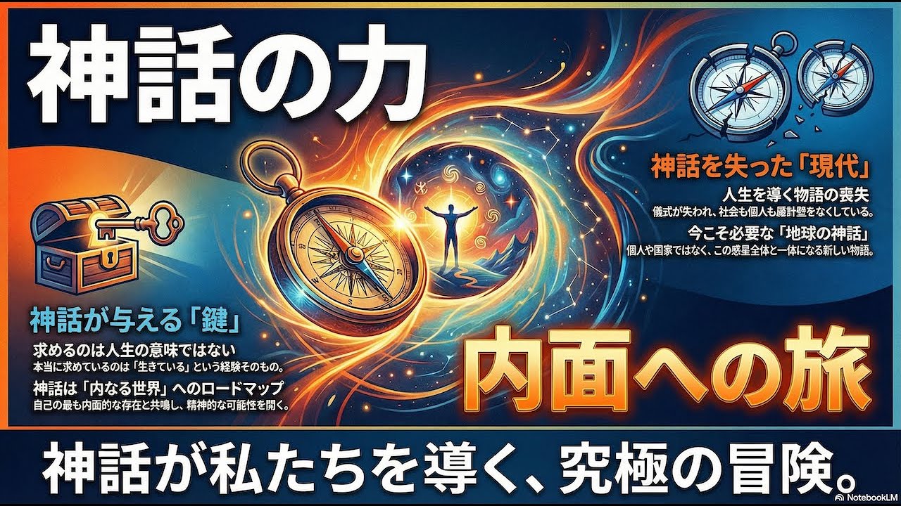 【書籍要約ポッドキャスト】神話の力