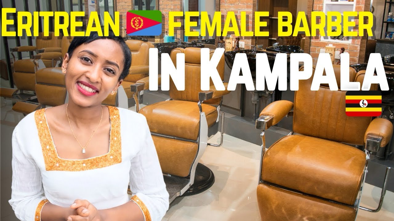 🇪🇷 Женщина-предприниматель и парикмахер в Кампале🇺🇬 Невероятное обслуживание клиентов!!
