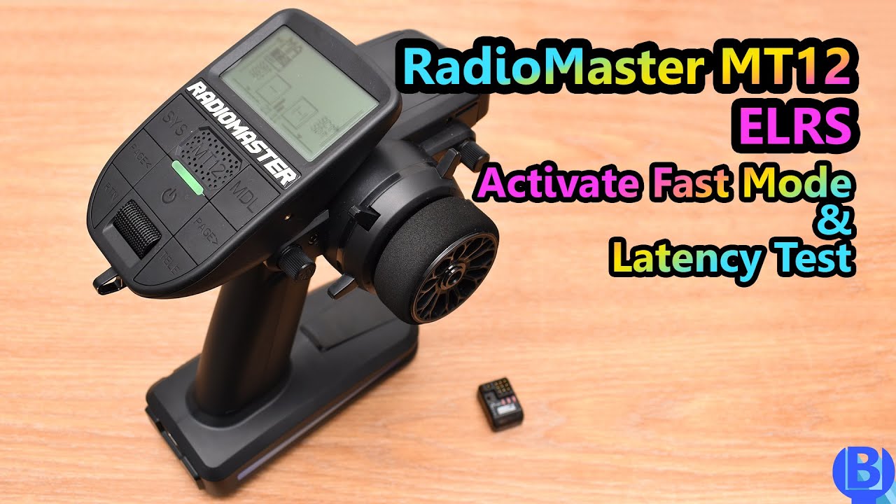 RadioMaster MT12 - How To Make It Fast & Latency Test (Beginner's Guide)
