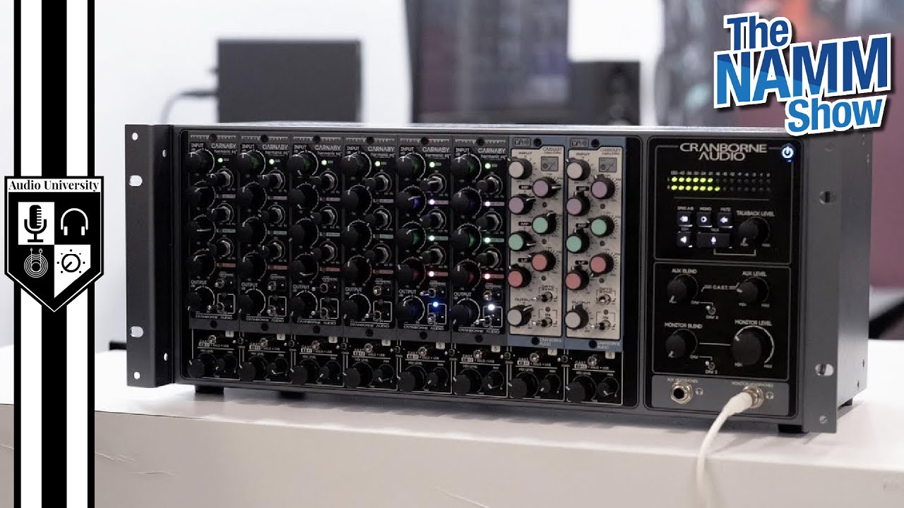 The First Analog Harmonic EQ: Cranborne Audio Carnaby 500