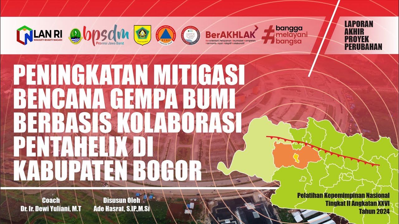 Kabupaten Bogor Menghadapi Gempa Sesar Baribis