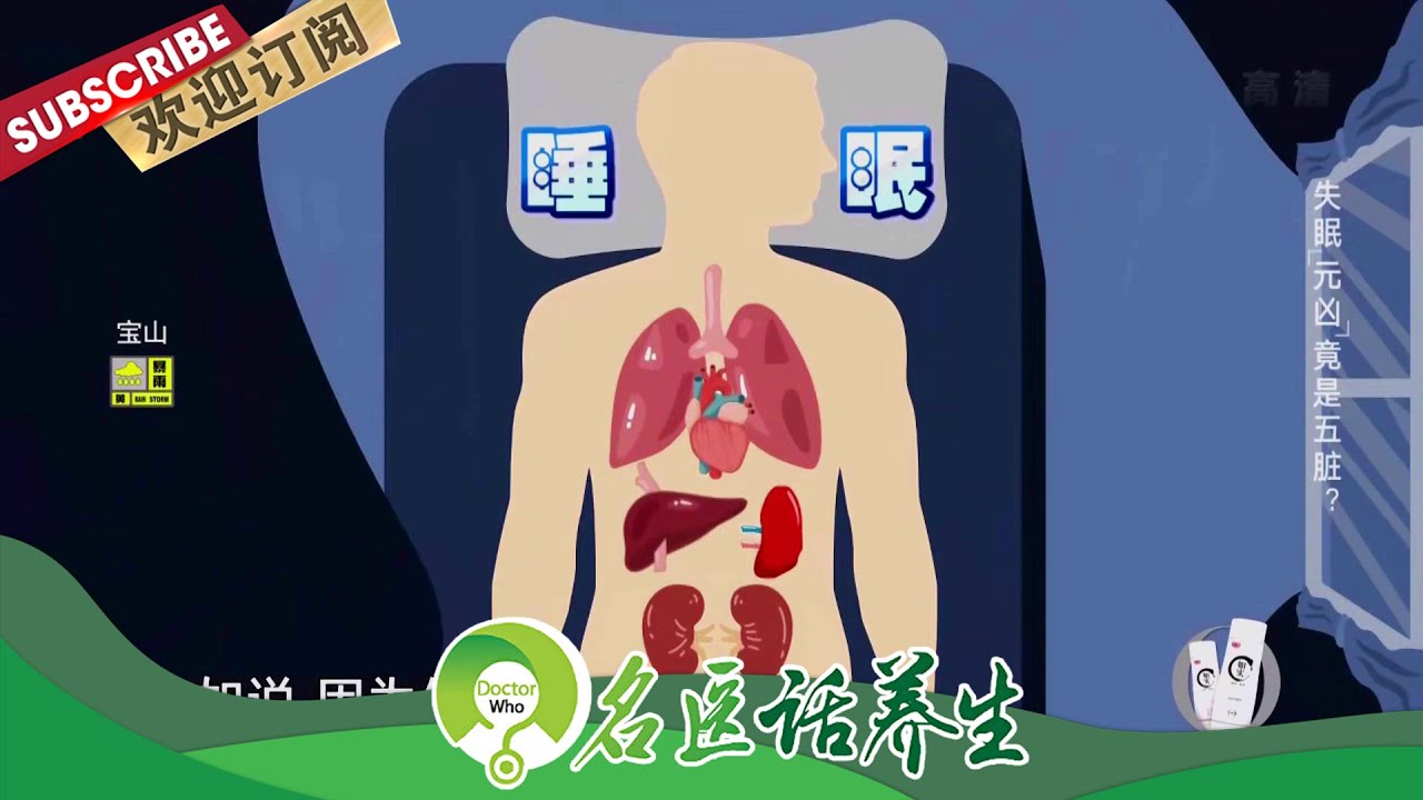 睡觉能测出身体健康？失眠&ldquo;元凶&rdquo;竟是五脏？失眠操学起来！ |《名医话养生》Doctor Who 20210826【东方卫视官方频道】