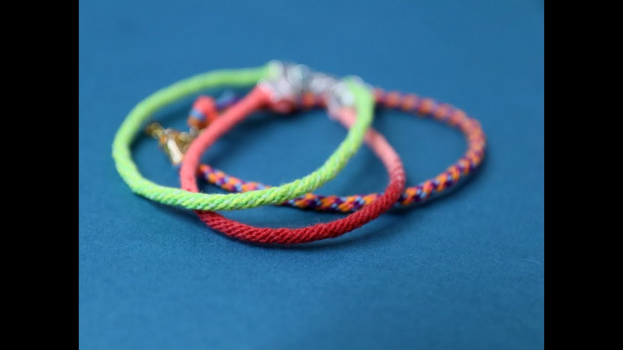 Kumihimo Bracelets Tutorial: How to Braid Rope Friendship Bracelets
