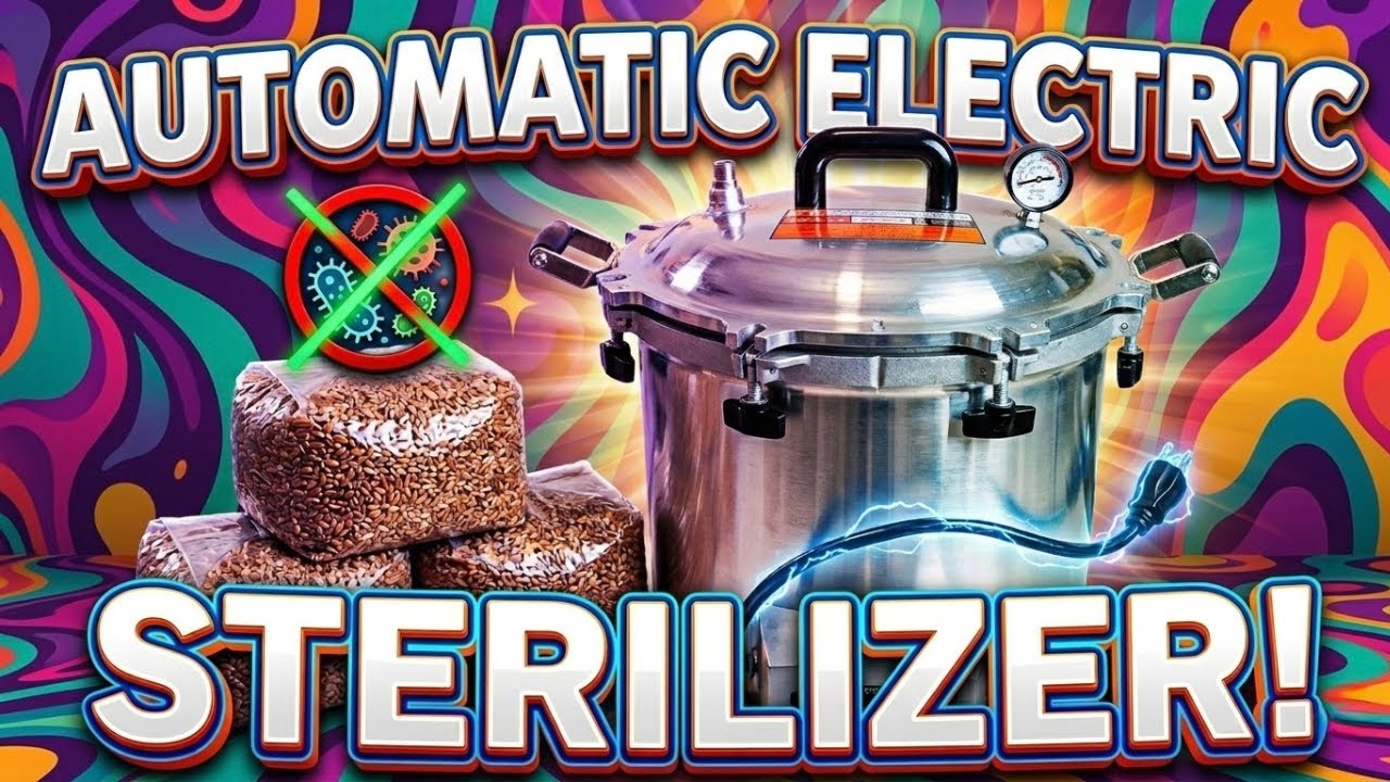 How to Operate All American Electric Sterilizer In Mushroom Cultivation