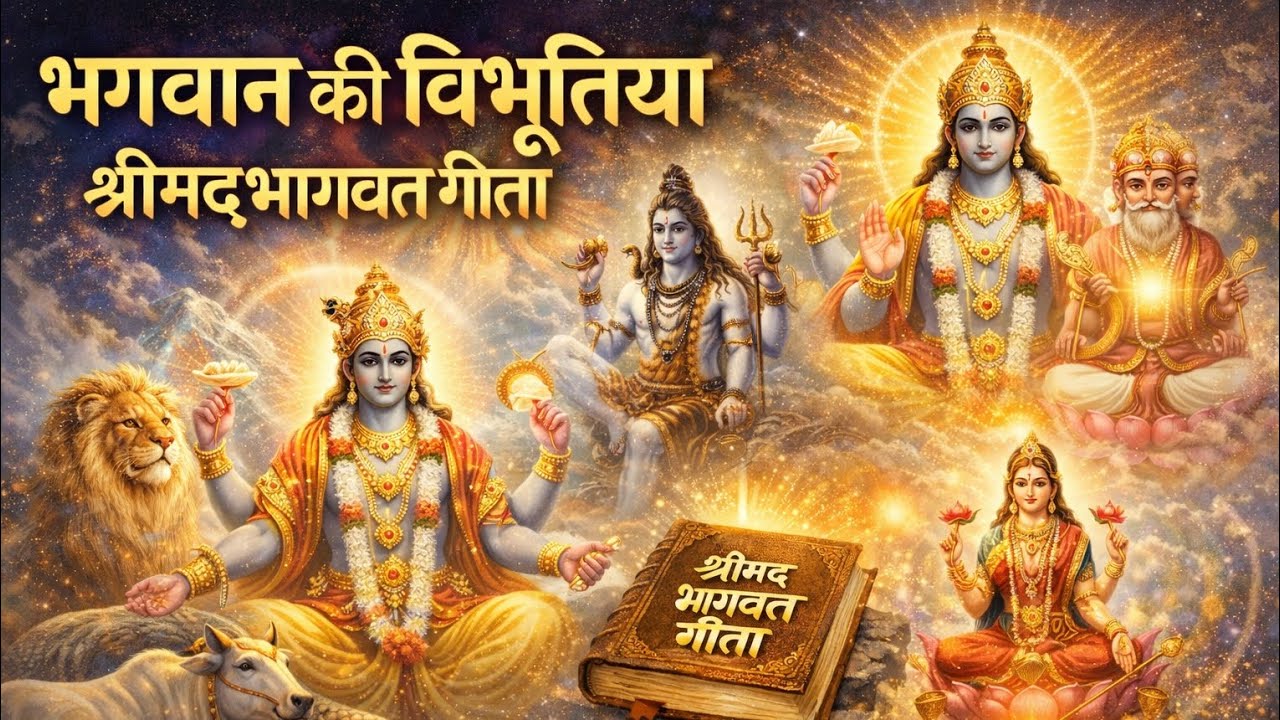 भगवान की विभूतियां | श्रीमद्भागवत गीता | आयुष ग्राम (न्यास) चित्रकूट |