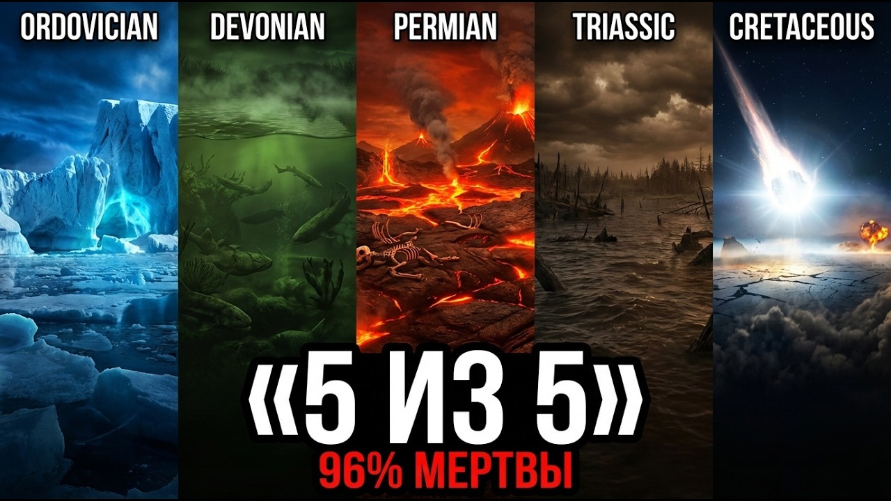 96% видов уже мертвы. Это не трагедия. Это расписание.