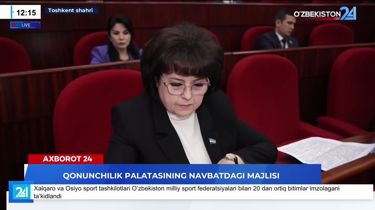 Qonunchilik palatasining navbatdagi majlisi I Axborot 24 (27.01.2026)
