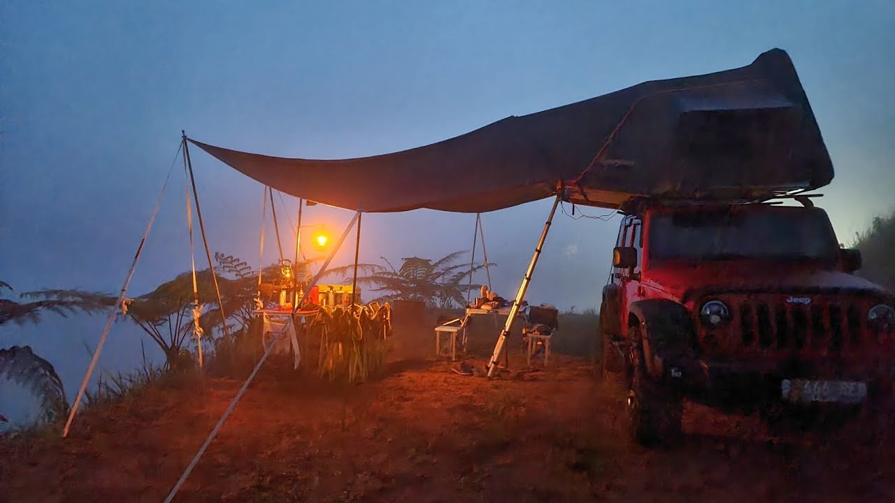 Camping Keluarga di Situ Datar || ASMR Suara Alam Pagi Hari || Pangalengan, Bandung