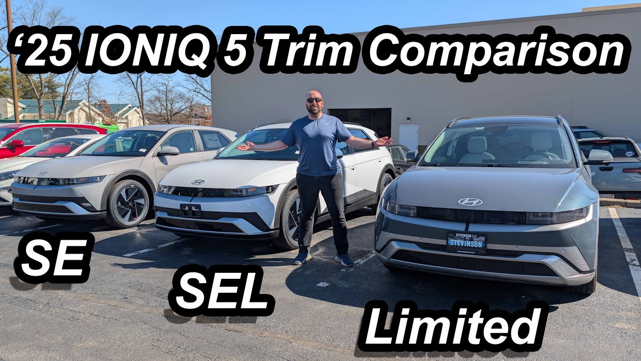 2025 Hyundai Ioniq 5 Trim Comparison | SE vs SEL vs Limited