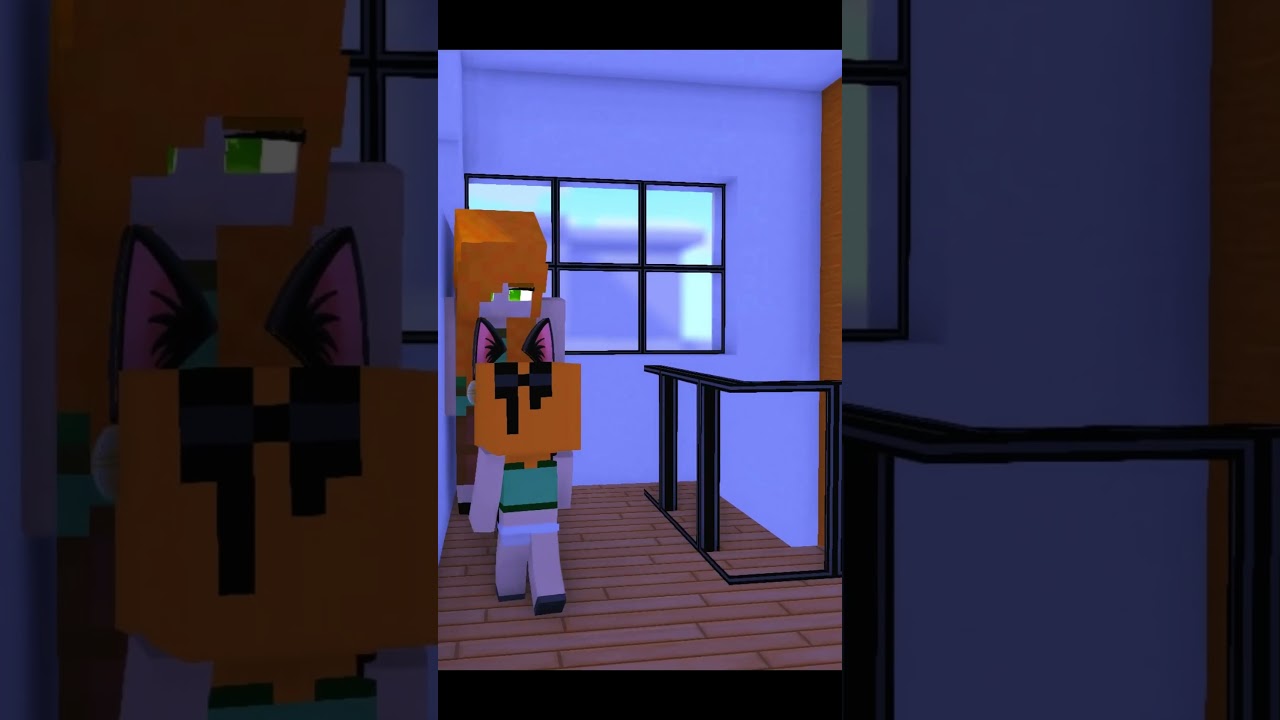 Cute and Funny Baby Alexis and Uncle Herobrine #herobrine #shorts #minecraftanimation