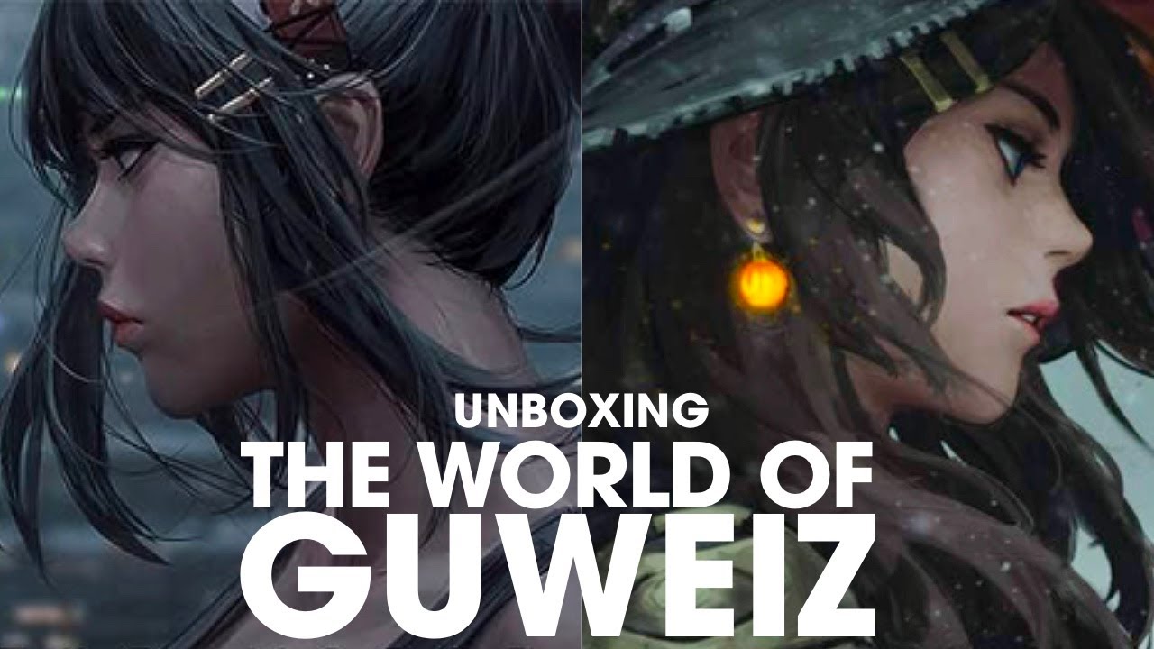 Let's look at The World of Guweiz Art Book (Unboxing)