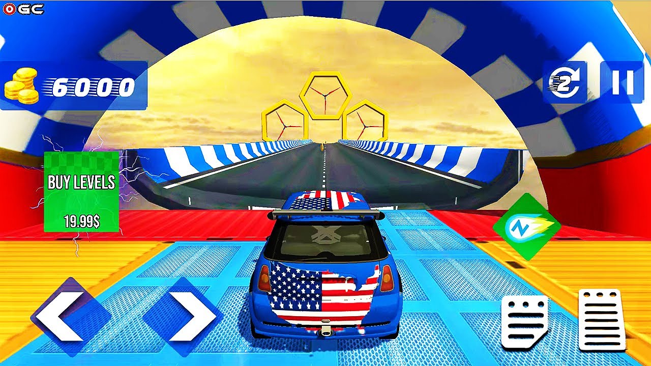 Ramp car stunts Races Mega Ramp Car Games 2020 Impossible GT Racing Stunts Driver Android GamePlay#2