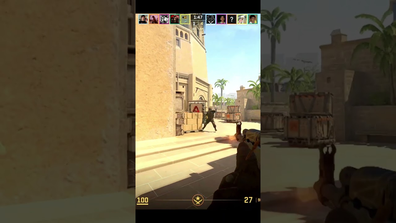 Best AK Spray Patterns on Mirage #cs2 #csgo #gaming #cs2shorts #gamingshorts #csgoclips #gaming