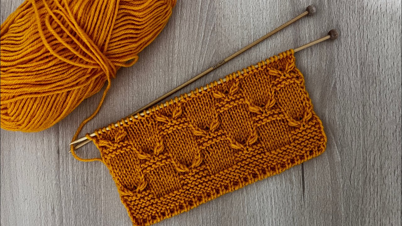 İki şiş gösterişli örgü modeli / bayan yelek örgü modelleri / knitting pattern