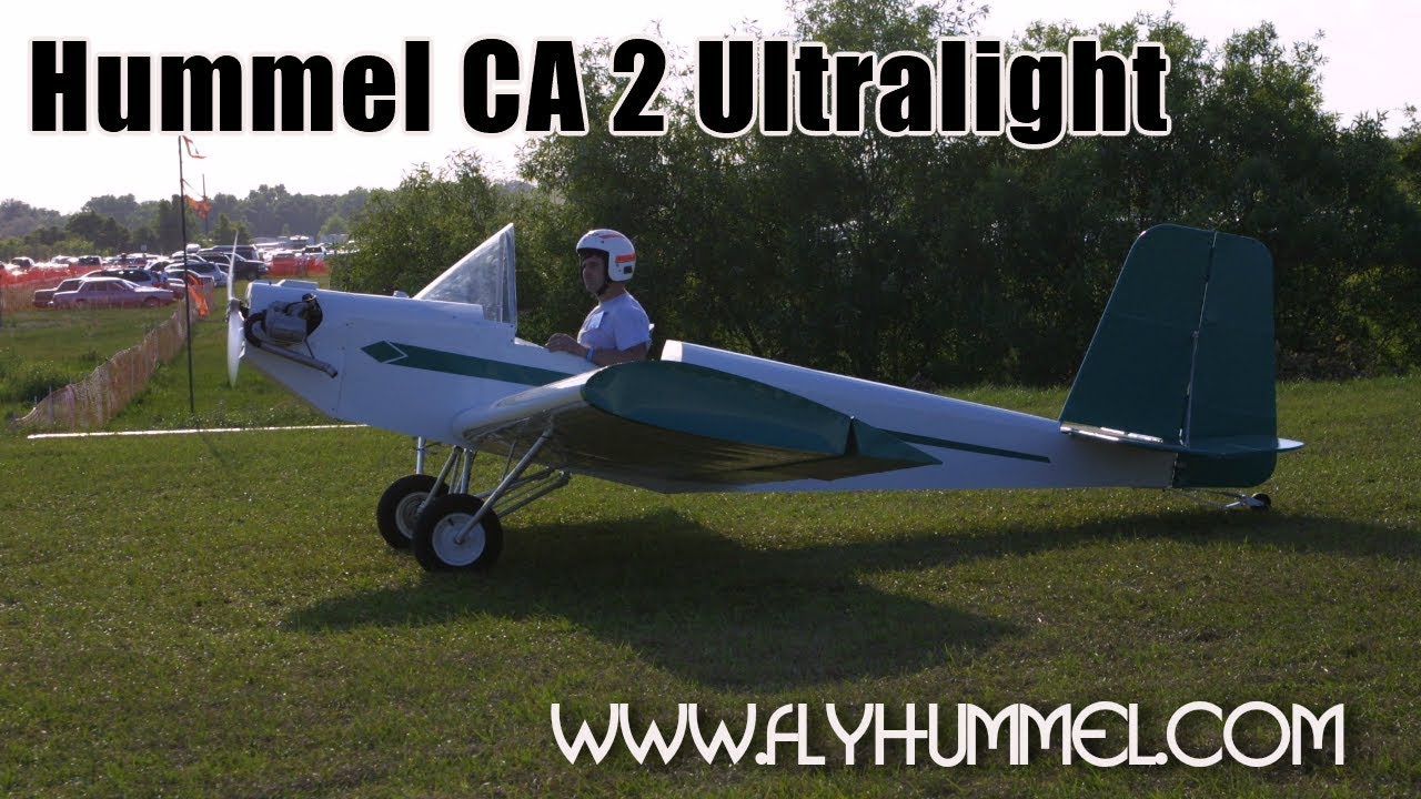 Hummel CA 2, single seat part 103 legal, ultralight aircraft by Hummel Aviation