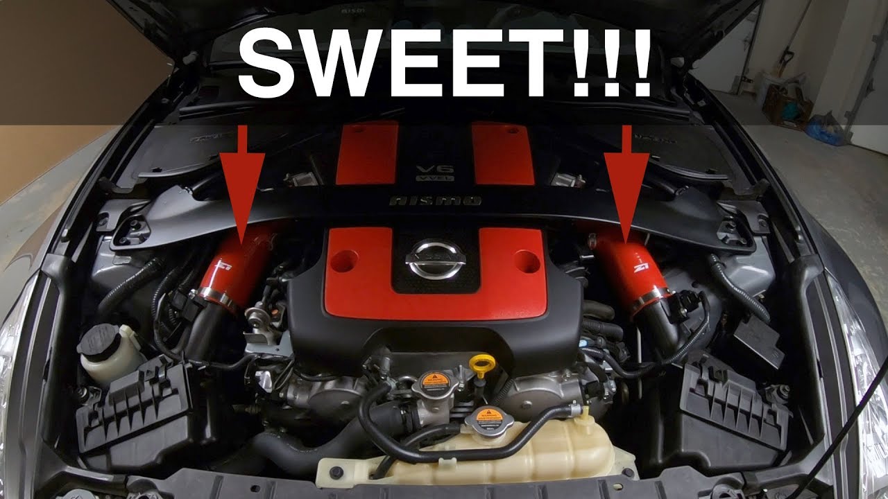 NISMO 370Z Z1 CAI INTAKE HOSES AND FINAL RATTLE FIX