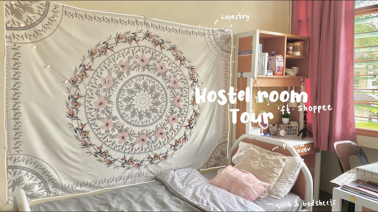HOSTEL ROOM TOUR 2.0 ft. shopee (USM Cahaya Gemilang)