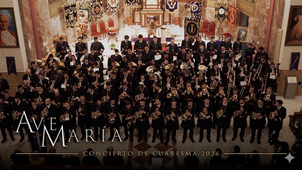 [4K] Ave María | BCT Flagelación Guardamar | Concierto de Cuaresma