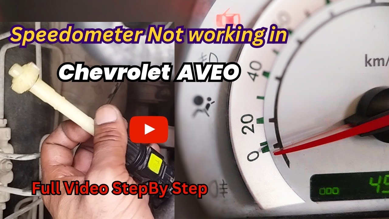 How to Fix Chevrolet Aveo Speedometer Not Working#chevrolet  #speedometer #repair