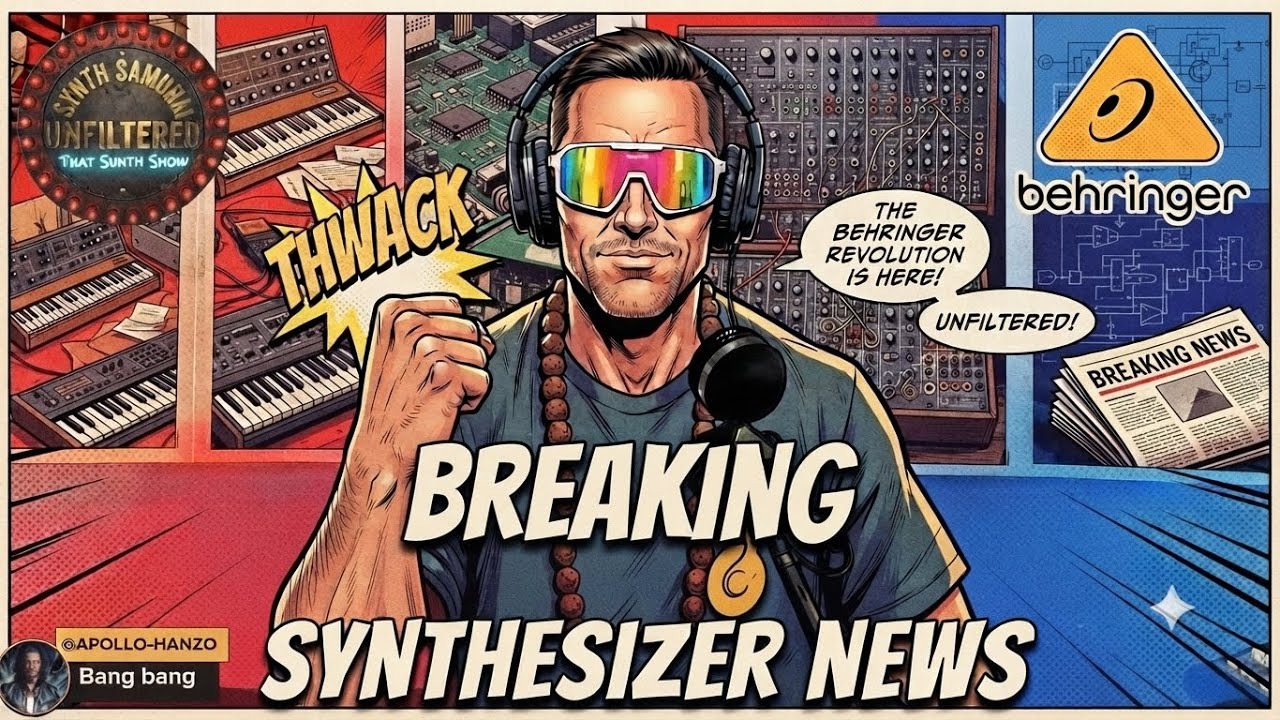 ULTIME NOVIT&Agrave; SUI SINTETIZZATORI: Nuovo Synth Behringer!! Mixer Pazzesco! E Altro Ancora!!! | THA...