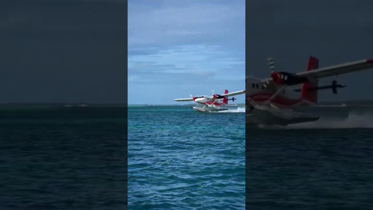 Seaplane Takeoff (Close-up)