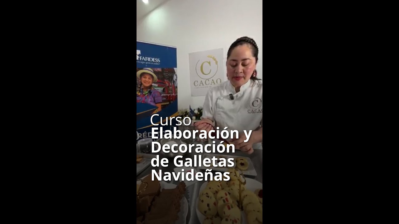 🎄🍪 Curso Completo: Elaboración y Decoración de Galletas Navideñas con la Chef Claudia Gómez 🍪🎄
