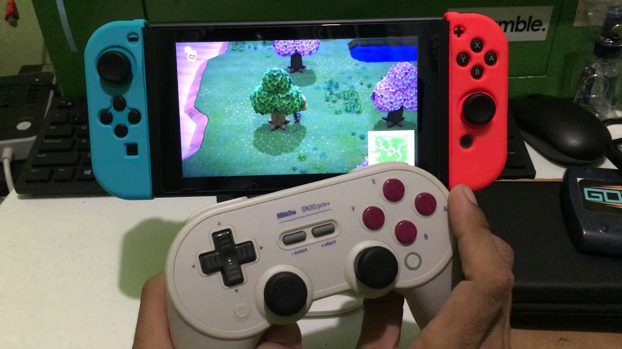 8BitDo SN30 Pro+ Turbo Function for Animal Crossing