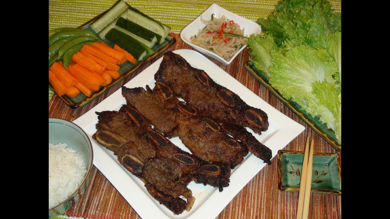 Best Kalbi Recipe Ever [Short Beef Ribs Korean Barbecue]