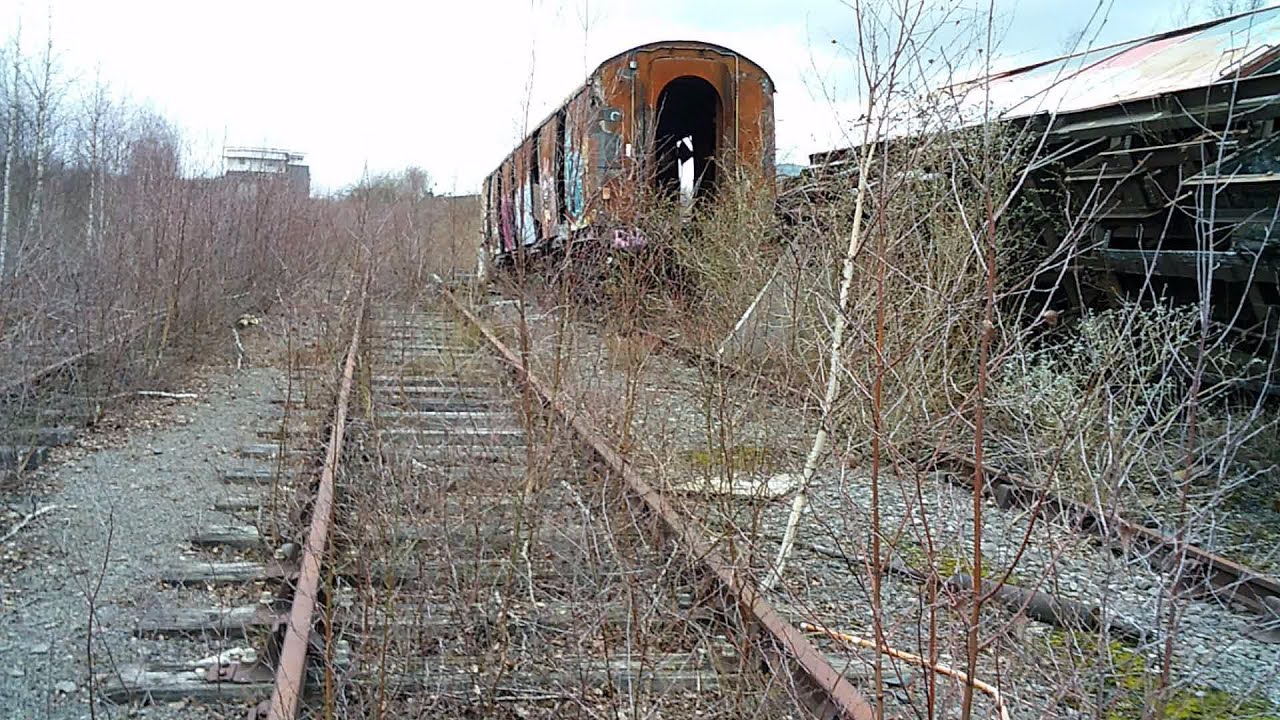 Disused Healey Mills Marshalling yard