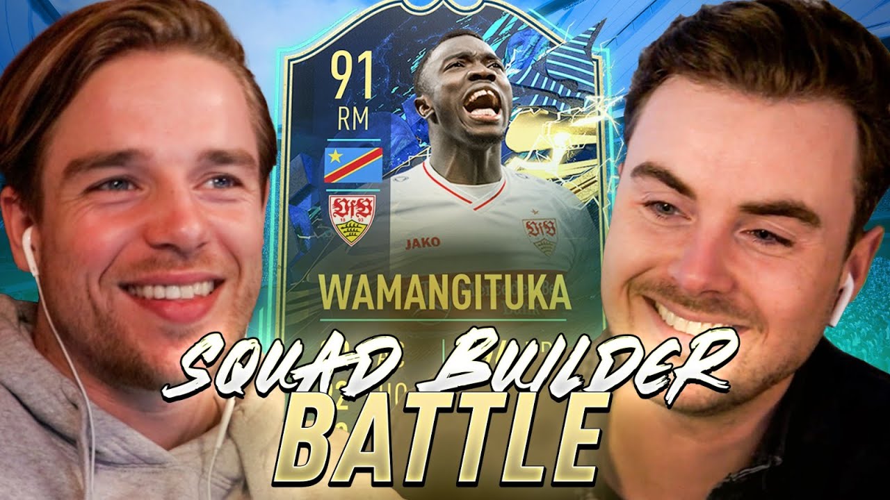 SQUAD BUILDER BATTLE | 91 TOTS WAMAAAAAAAN