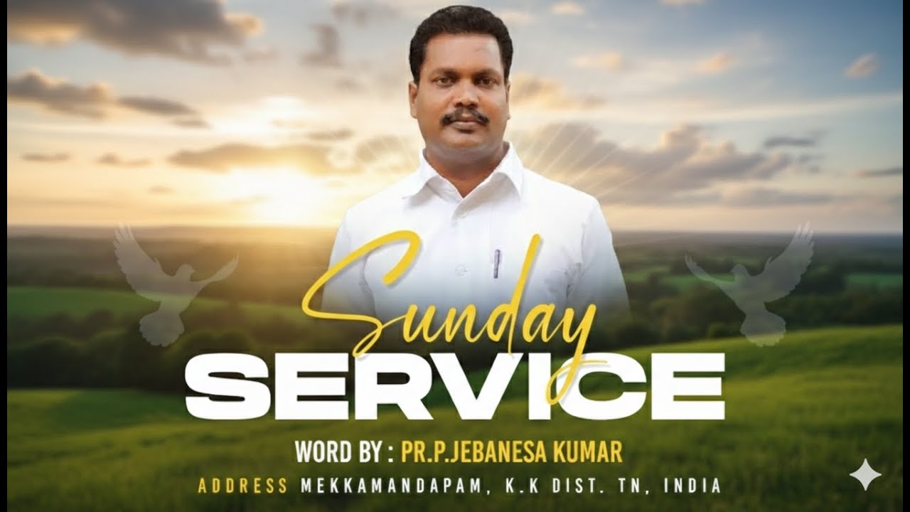 LIVE | SUNDAY SERVICE | 08 FEB 2026 | IPC MEKKAMANDAPAM | Pr JEBANESA KUMAR | IPC NAGERCOIL #ipcmkm