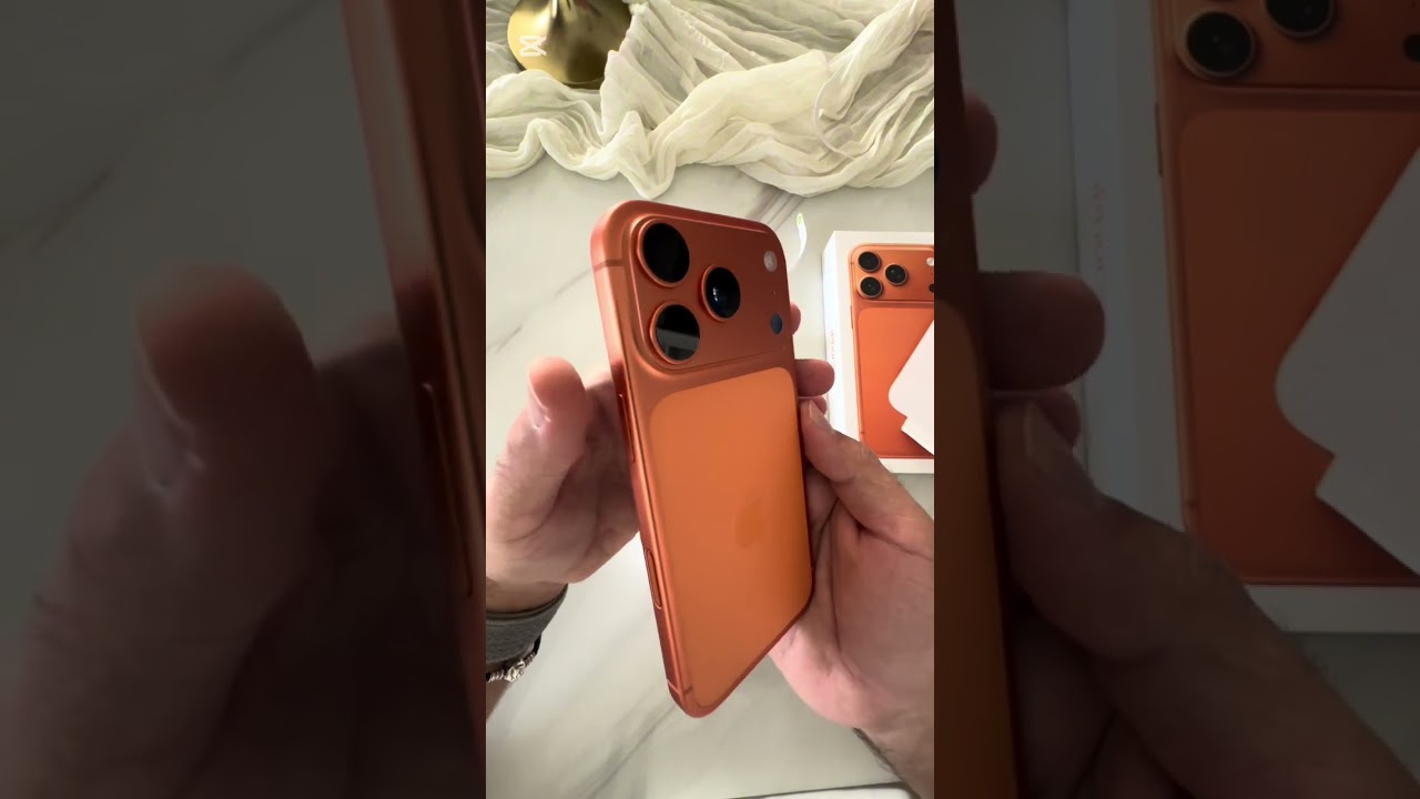 Unboxing my iphone 17 pro