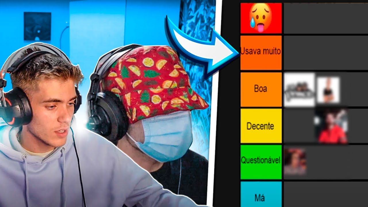TIER LIST DA MERCH DE YOUTUBERS C/ @metsy