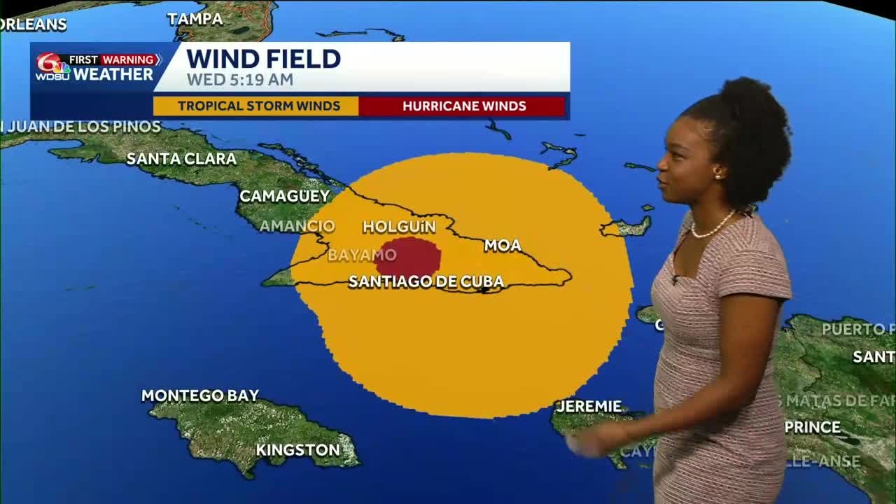 Wednesday Morning Tropical Update: Hurricane Melissa makes landfall in Cuba