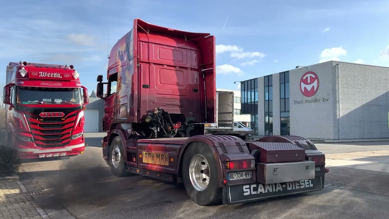 SCANIA R500 IRON MAN V8 FKM OPEN PIPE