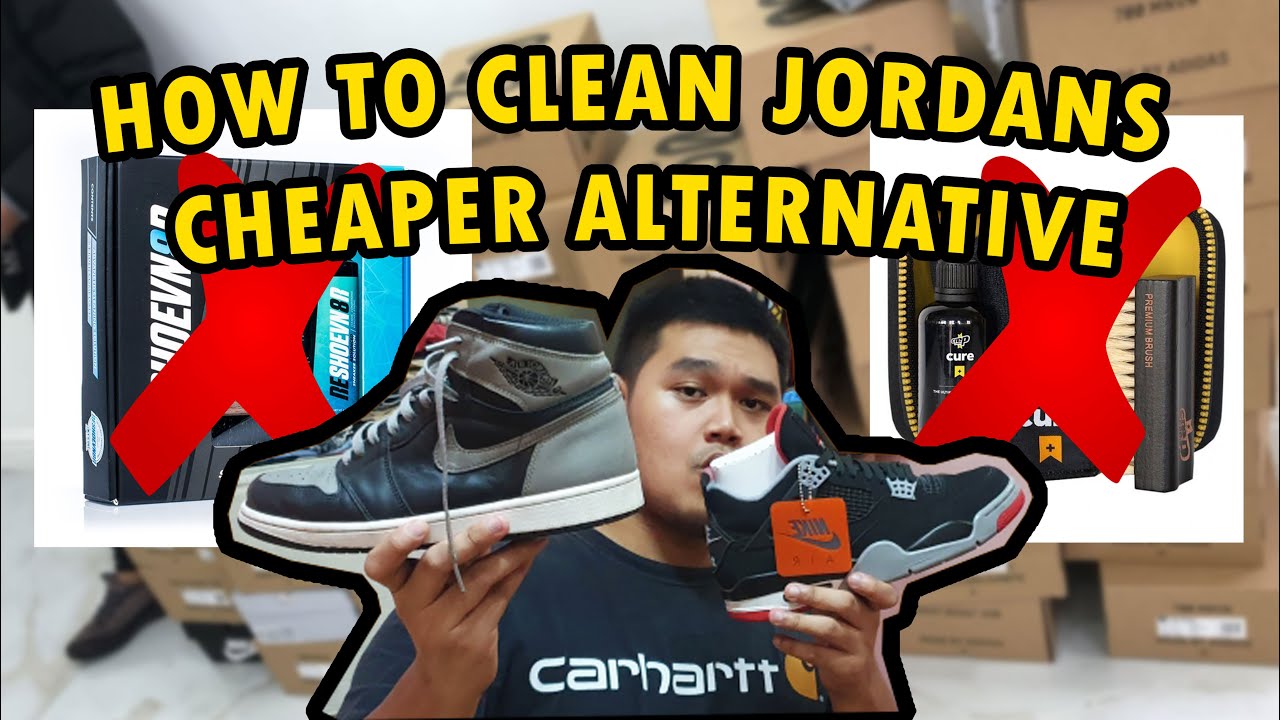 HOW TO CLEAN JORDAN / SNEAKERS : Basic and Dry cleaning (cheapest way no expensive cleaning product)