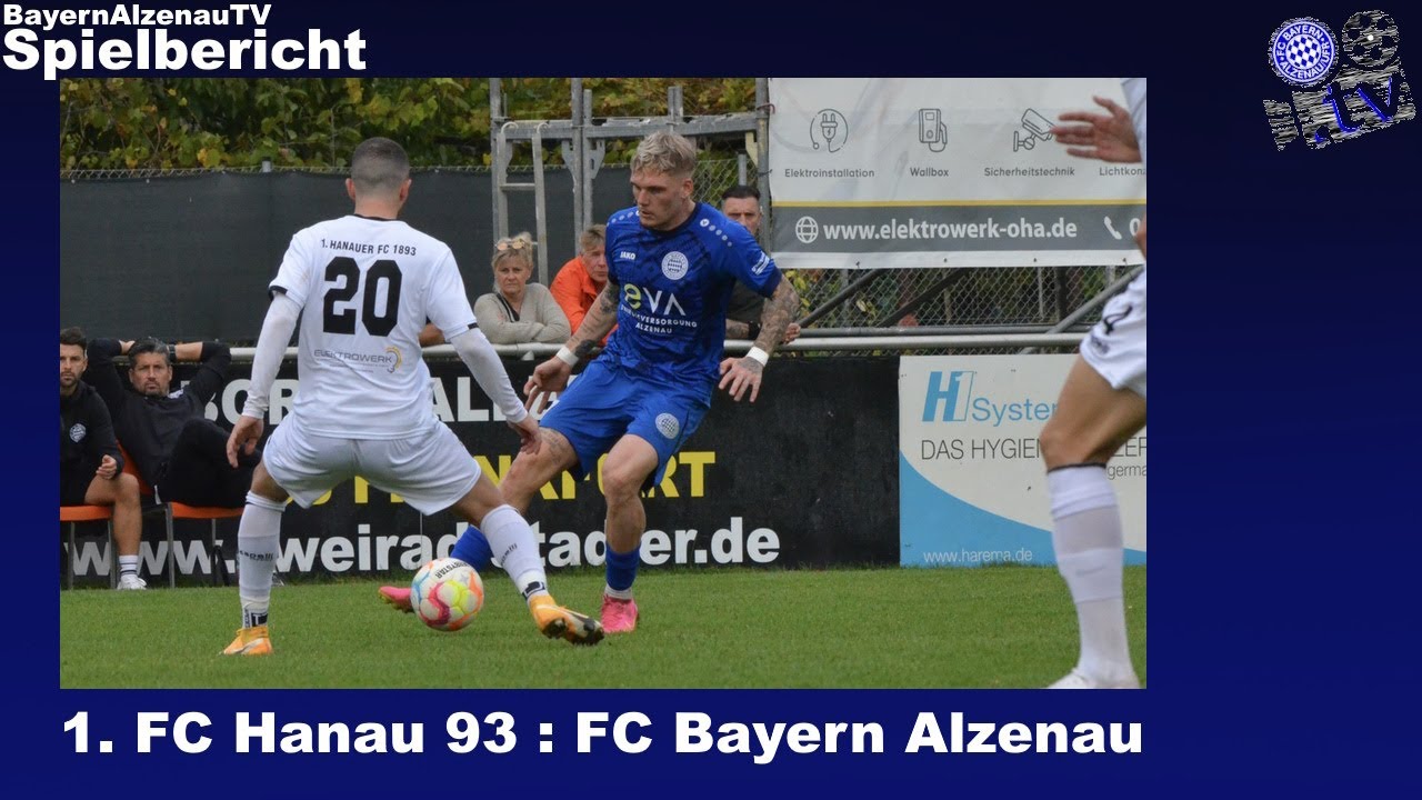 1. FC Hanau 93 - FC Bayern Alzenau