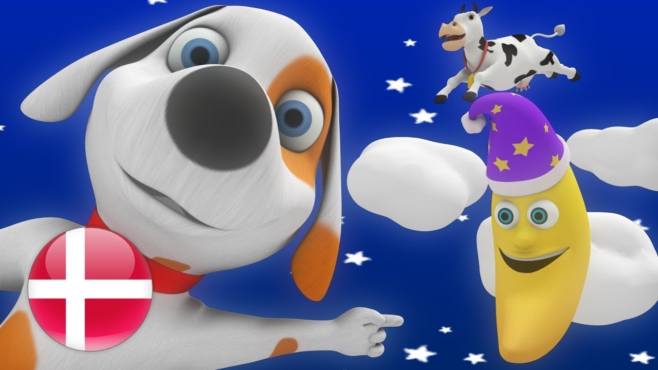 Hey Daller Diller | Børns musik | Børnerim | Nursery Rhymes in Danish | Hey Diddle Diddle