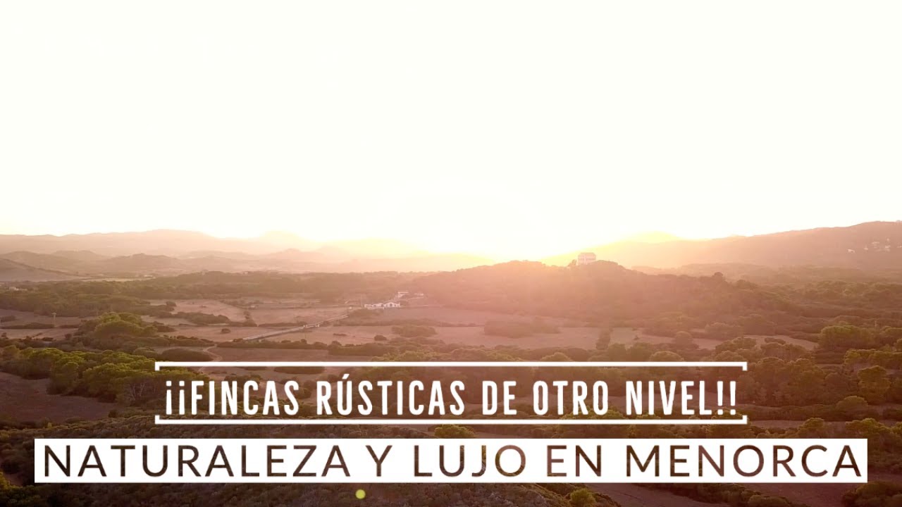 ‼️🔝6 IMPRESIONANTES CASAS DE CAMPO EN MENORCA 🔝‼️