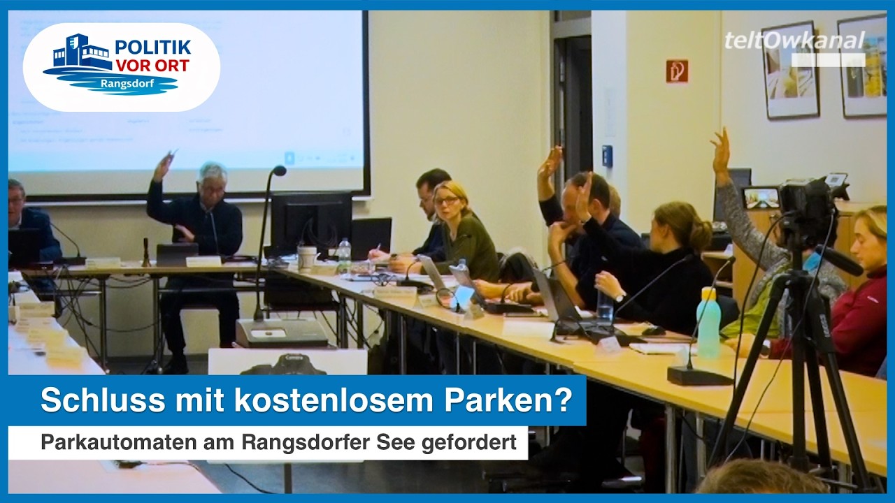 Schluss mit kostenlosem Parken? | Parkautomaten am Rangsdorfer See gefordert