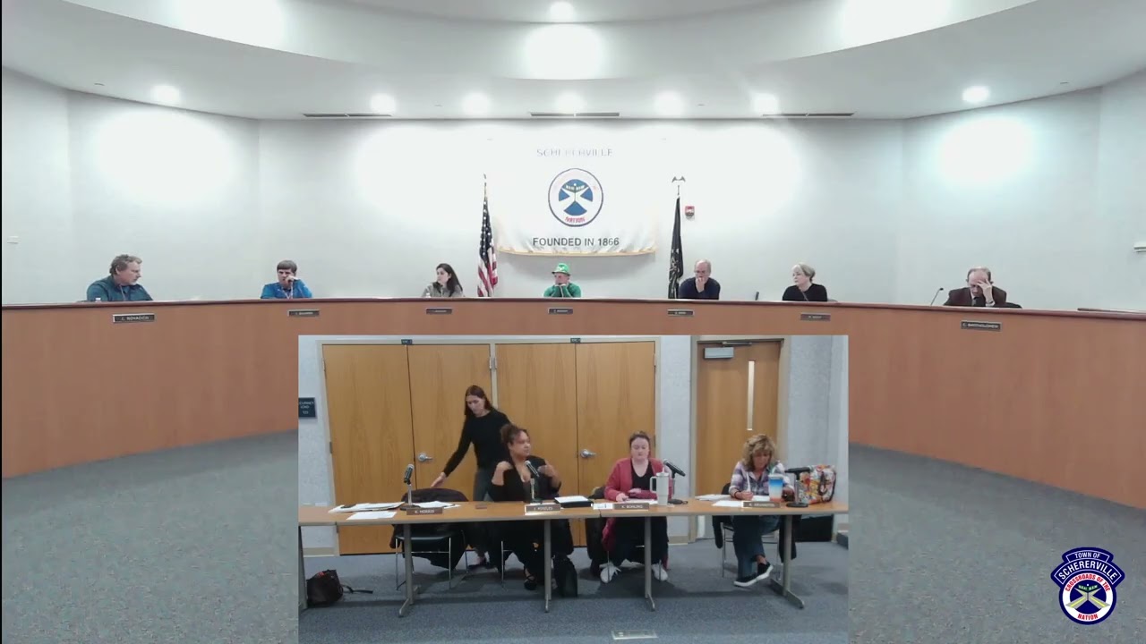March 4, 2026 Town of Schererville Park Board Meeting
