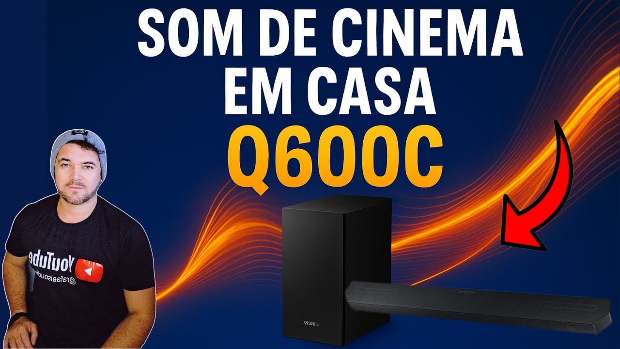 Soundbar Samsung HW-Q600C | UNBOXING |  PRIMEIRAS IMPRESSÕES | COMO INSTALAR