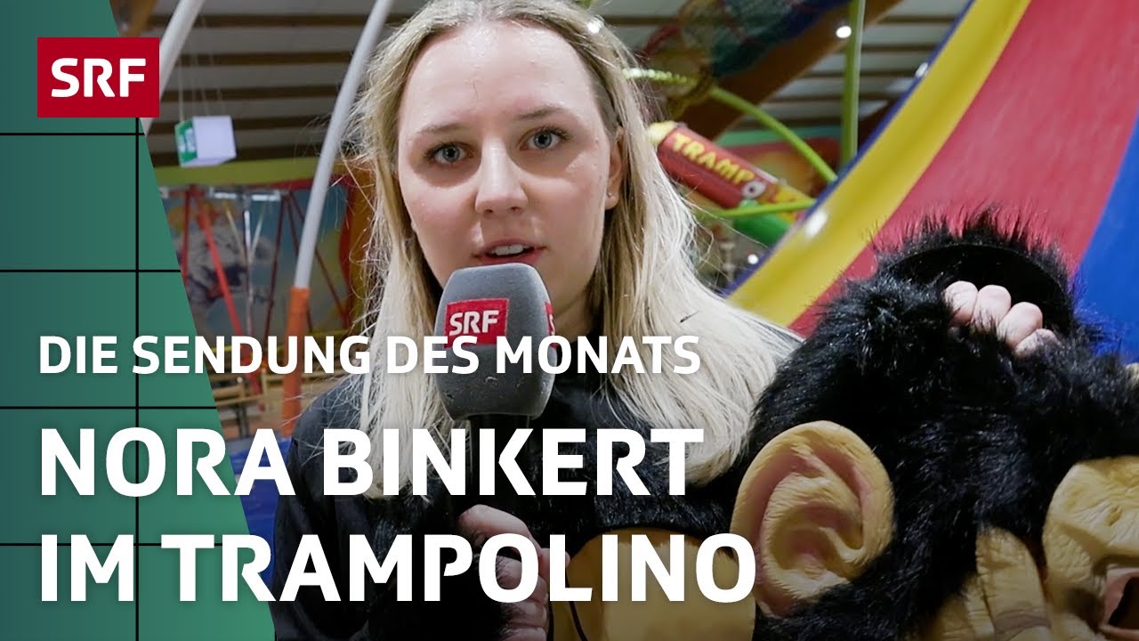 Nora Blinkert im Trampolino | Satire | Die Sendung des Monats | SRF