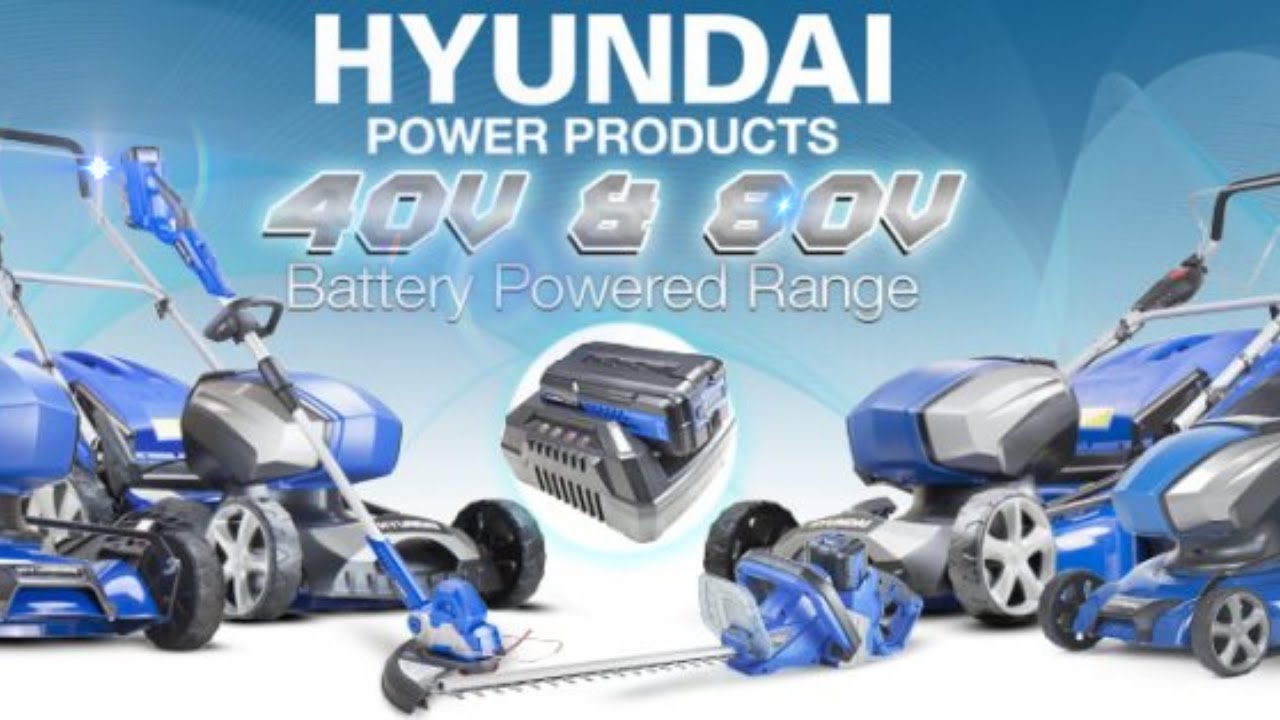 The 40V Cordless Garden Range By Hyundai | Battery System