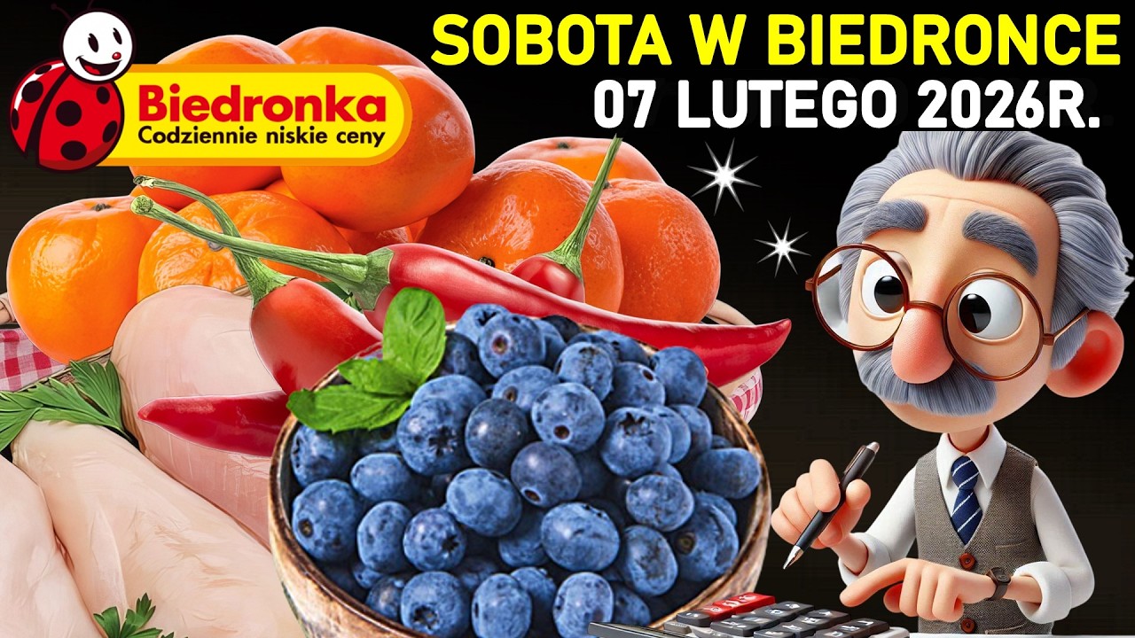 BIEDRONKA | Nowa Oferta | Sobota 07.02.2026 | Tania Sobota w Biedronce !