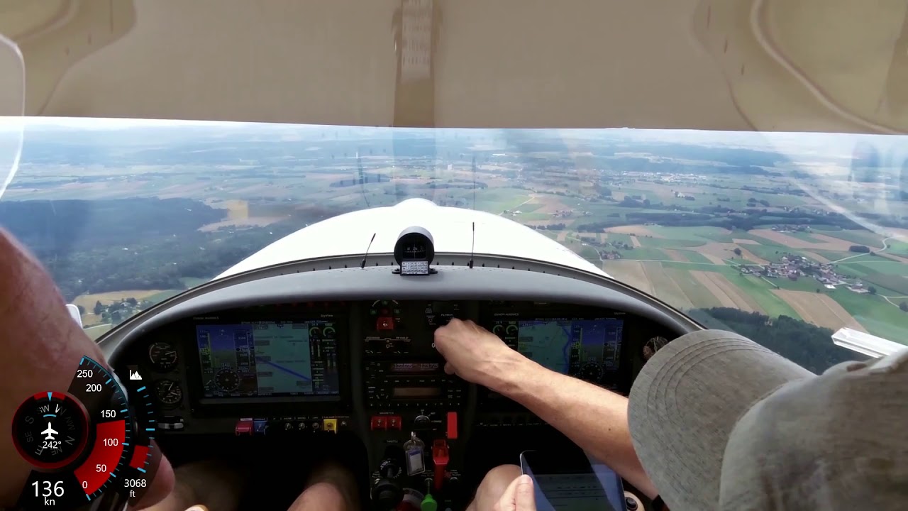 2018.08.04 VFR OEAGM LOLK Ried Kirchheim - LOWI Innsbruck / WT9 RGT, retractable gear, turbo charged