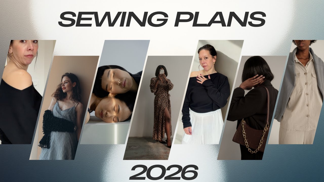 Мои швейные цели на 2026 год ✂️ | Выбор выкройки, выбор ткани и оттачивание личного стиля! #сдела...
