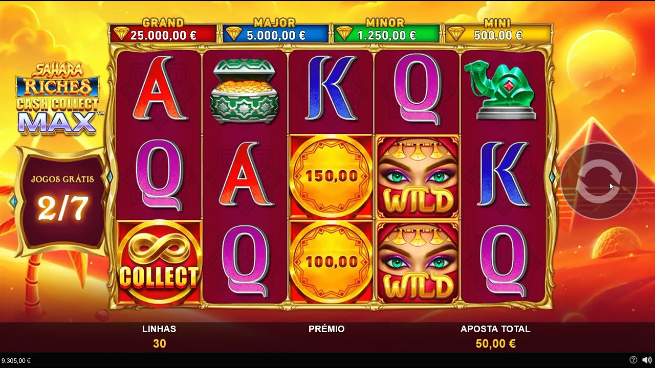 Sahara Riches Cash Collect Max - BIG WIN!